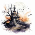Spooky Halloween background Royalty Free Stock Photo
