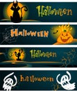 Spooky Halloween banners