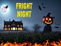 Fright Night - A Spooky Halloween Haunted House & Scarecrow