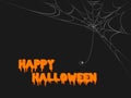 Spooky halloween web