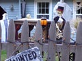 A Spooky Halloween yard Royalty Free Stock Photo