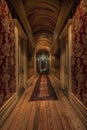 Spooky Hallway Optical Illusion Halloween Royalty Free Stock Photo