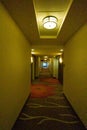 Grainy Empty Hotel Room at Night