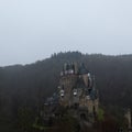 Spooky Medieval Burg Eltz Castle Royalty Free Stock Photo