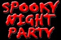 Spooky Night Party halloween theme