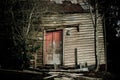 Spooky old farm house