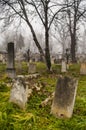 Spooky old graveyard detail Royalty Free Stock Photo