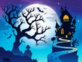 Spooky tree theme image 7