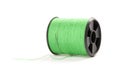 Spool of green thread Royalty Free Stock Photo