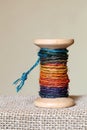 Spool of thread Royalty Free Stock Photo
