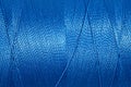 Spool of thread macro background Royalty Free Stock Photo