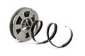 Spool of vintage 8mm movie film