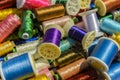 Spools of thread Royalty Free Stock Photo
