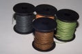 Spools of thread. Photo for design