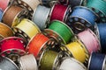 Spools of yarn Royalty Free Stock Photo