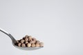 Spoon of allspice seed Royalty Free Stock Photo