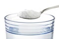 Spoon of baking soda Royalty Free Stock Photo