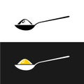 Spoon with content symbol.