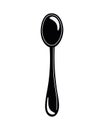 spoon cutlery silhouette