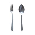 Spoon and fork.