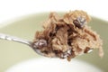 Spoon full of cereal Royalty Free Stock Photo