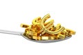 Spoon And Golden Euros