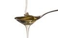 Spoon of honey Royalty Free Stock Photo