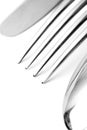 Spoon, knife and fork Royalty Free Stock Photo