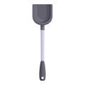 Spoon spatula icon cartoon vector. Grill bbq