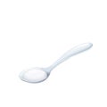 Spoon with sugar or salt Royalty Free Stock Photo