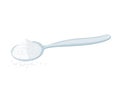 Spoon with White Powder