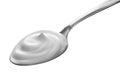 Spoon yogurt Royalty Free Stock Photo
