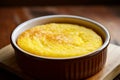 Spoonbread: Soft Cornmeal Pudding, Perfect as a Side Dish Royalty Free Stock Photo