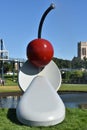 The Spoonbridge and Cherry at the Minneapolis Sculpture Garden in Minnesota