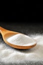 Spoonful of bicarbonate Royalty Free Stock Photo