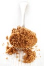 Spoonful of Brown Sugar Royalty Free Stock Photo