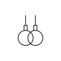 sport, acrobatic icon. Element of wedding for mobile concept and web apps illustration. Thin line icon for website design and