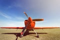 Sport airplane . Royalty Free Stock Photo