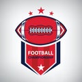 Sport American Football Logo. American style.