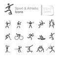 Sport & athletic related pictogram