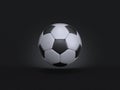 Sport background Soccer ball 3D