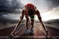 Sport background. Royalty Free Stock Photo