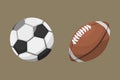 Sport balls tournament win round basket soccer equipment and recreation leather group traditional different