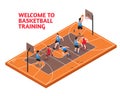 Sport Basketball Training Isometric