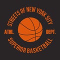Sport basketball typography , t shirt graphics , vector