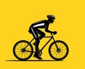 Sport Biker Silhouette