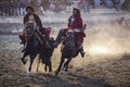 The sport of Buzkashi in Kabul