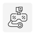 Sport camera icon