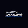 Sport car auto vehicle company logo concept stock illustration