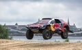 Sport car Peugeot Team competes in the annual Rally SilkWay